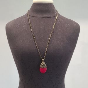 Ruby Stone Necklace